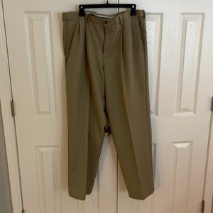 Haggar dress pants kahki 38w x 32L